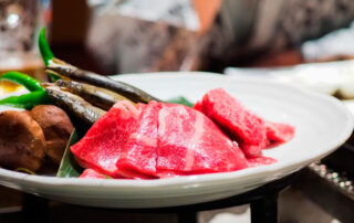 Yakiniku de wagyu en Carnes Carrasquilla