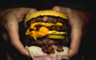 Hamburguesa Juicy Lucy de wagyu - Carnes Carrasquilla